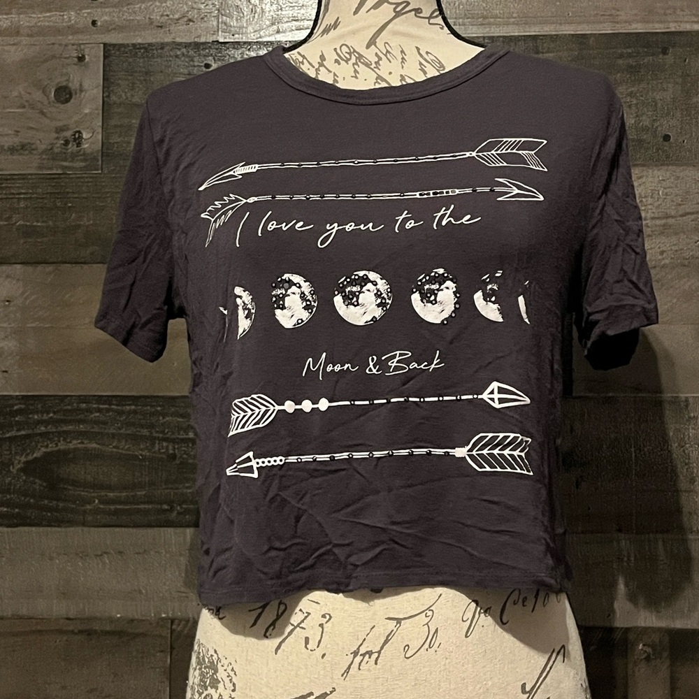 Moon Phases “I Love You To The Moon & Back” Graphic Tee
